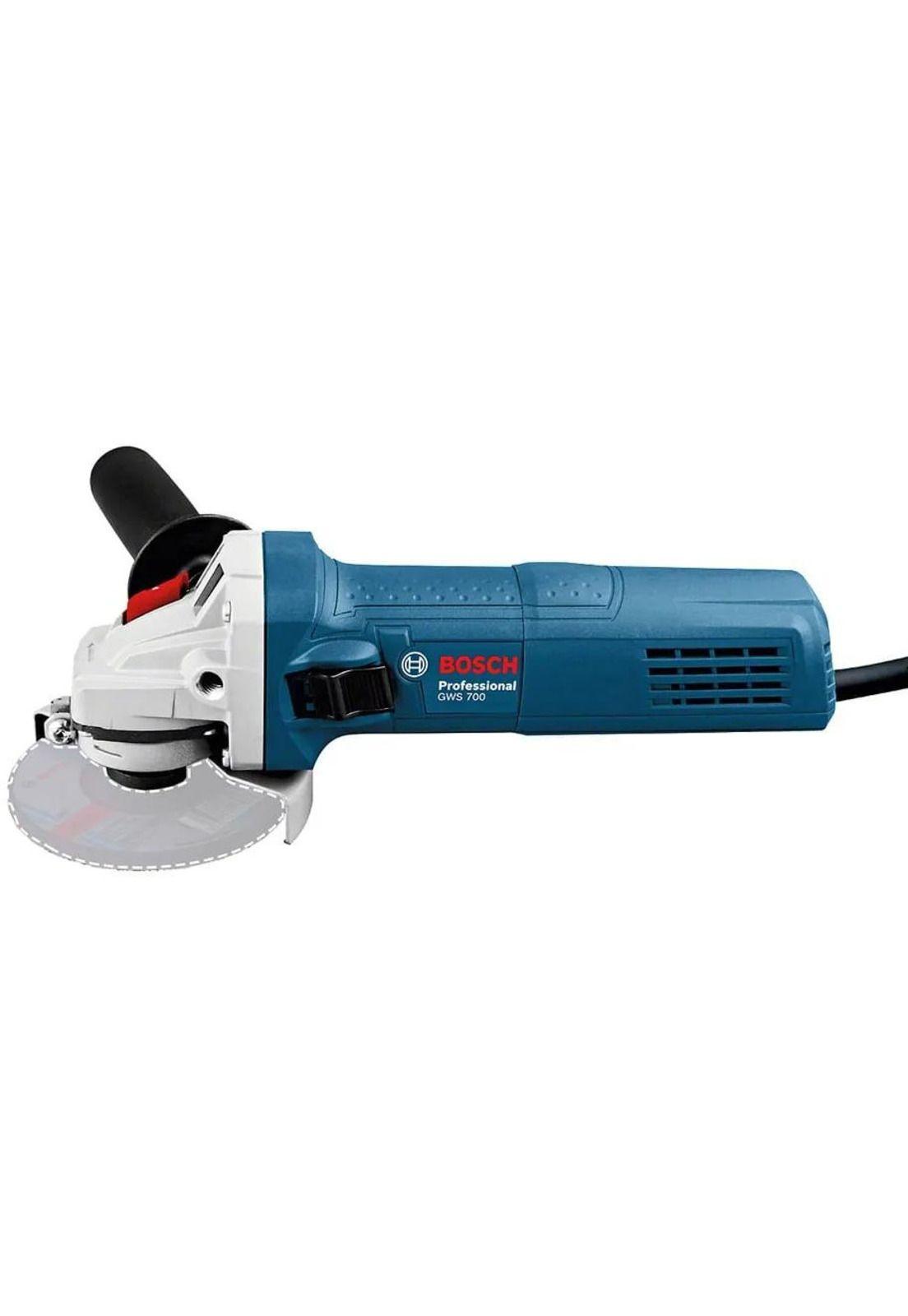 ESMERIL ANGULAR BOSCH 1700 W GWS 700 - 220V + 5 DISCOS-2