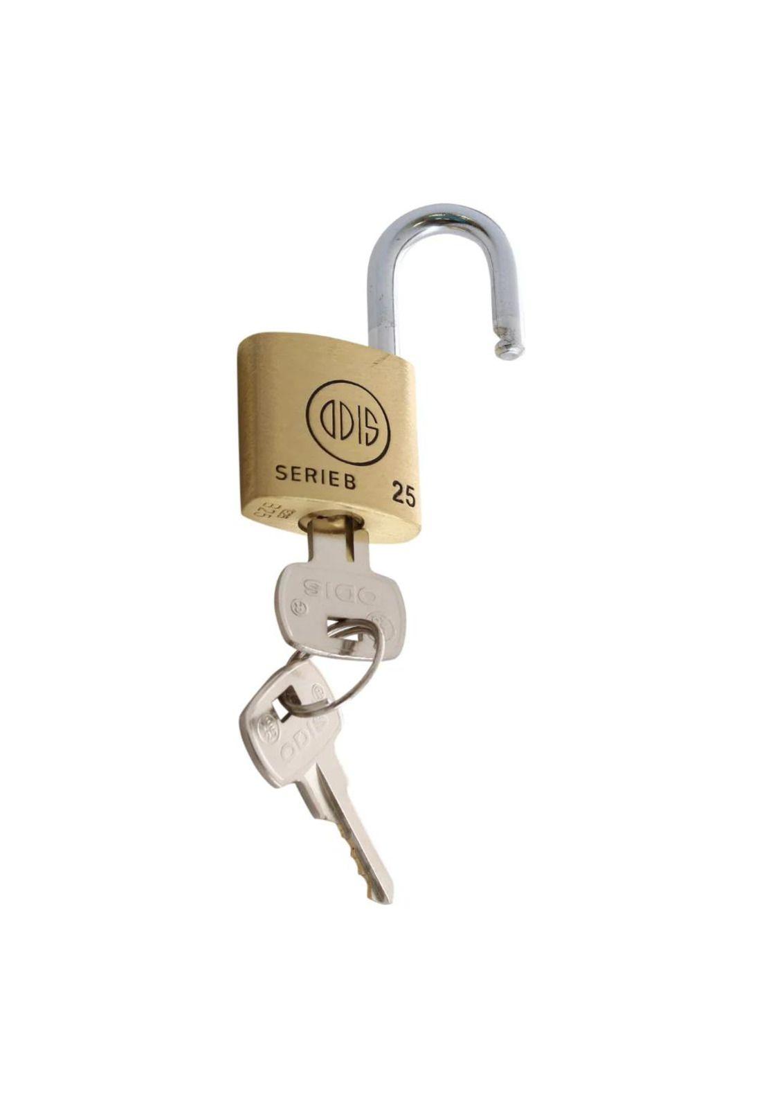 CANDADO ODIS B25 X2 25MM LLAVES IGUALES-2