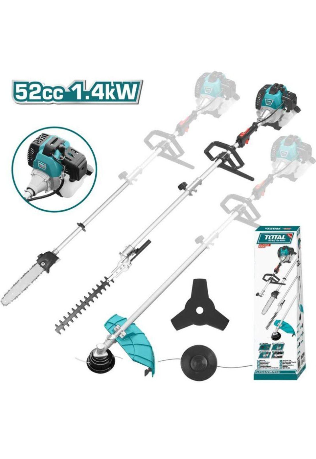 DESMALEZADORA MULT-HERRAMI TOTAL 52CC 2.2HP+ACC TMT55211-2