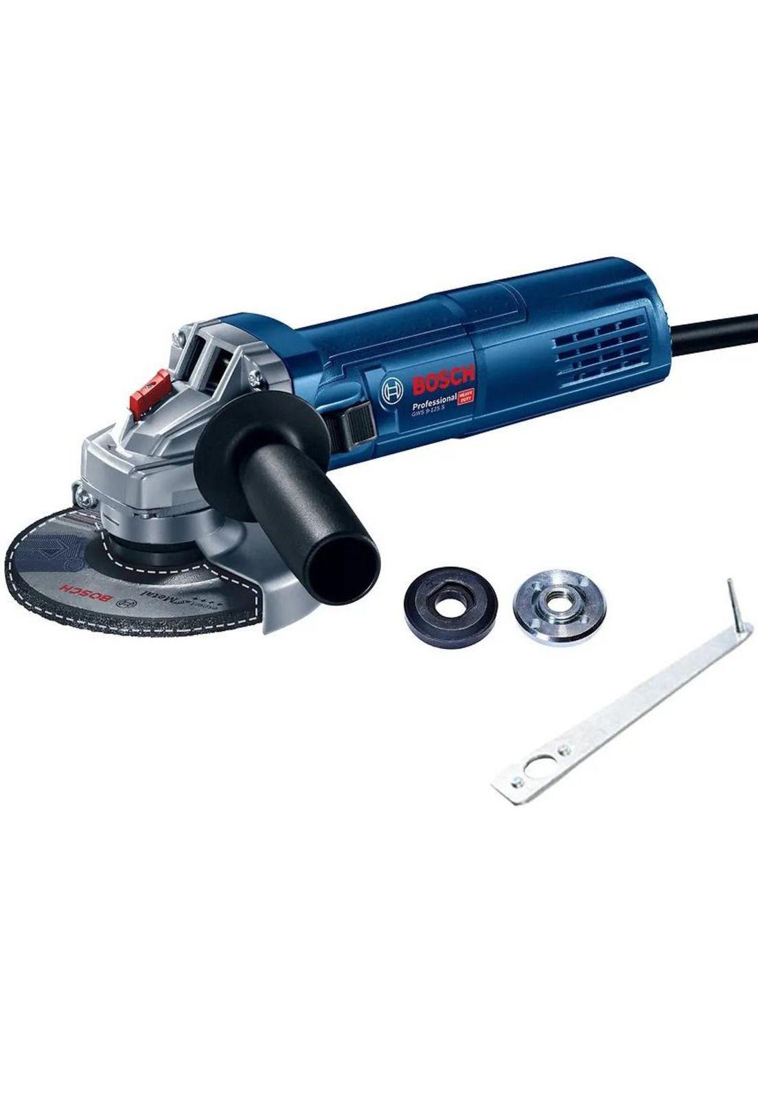 Esmeril Angular Bosch Gws 9-125 S 5" 900w Velocidad Regulable-4