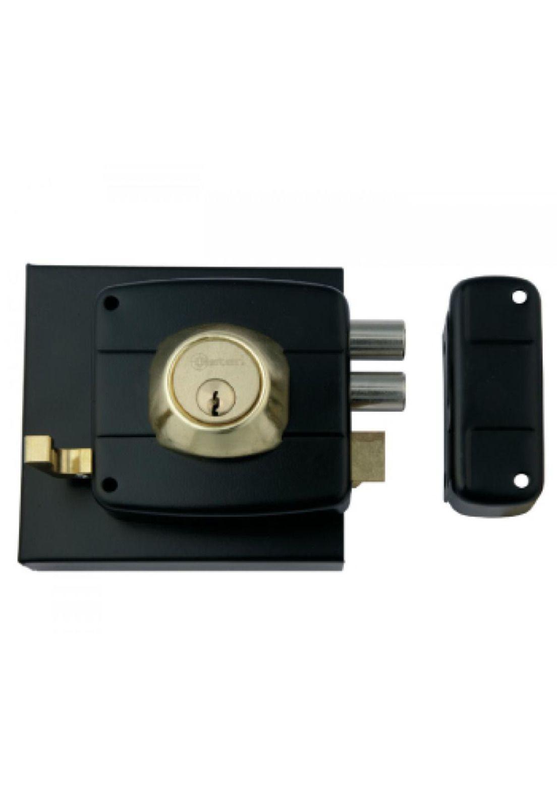 CERRADURA SOBREPONER OISTER 111 NEGRO CON CAJA METALICA-1