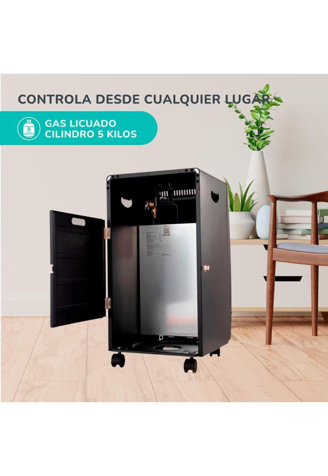 ESTUFA A GAS KENDAL 5 KG NEGRA KG-5-6