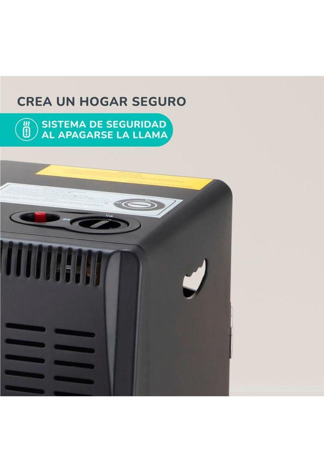 ESTUFA A GAS KENDAL 5 KG NEGRA KG-5-8