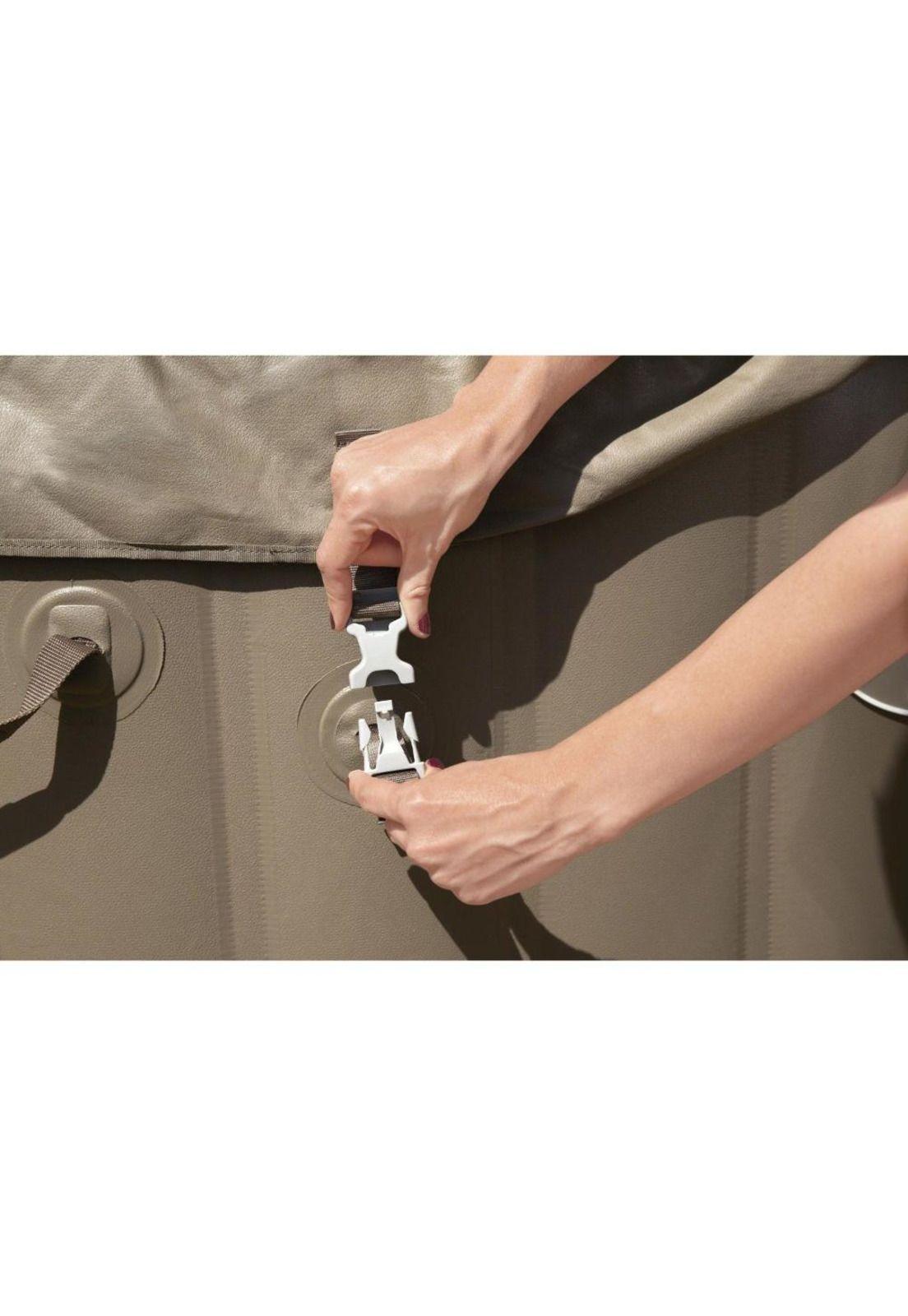 SPA JACUZZI INFLABLE BESTWAY PALM SPRING AIRJET 6 PERSONAS 196 x 71-3