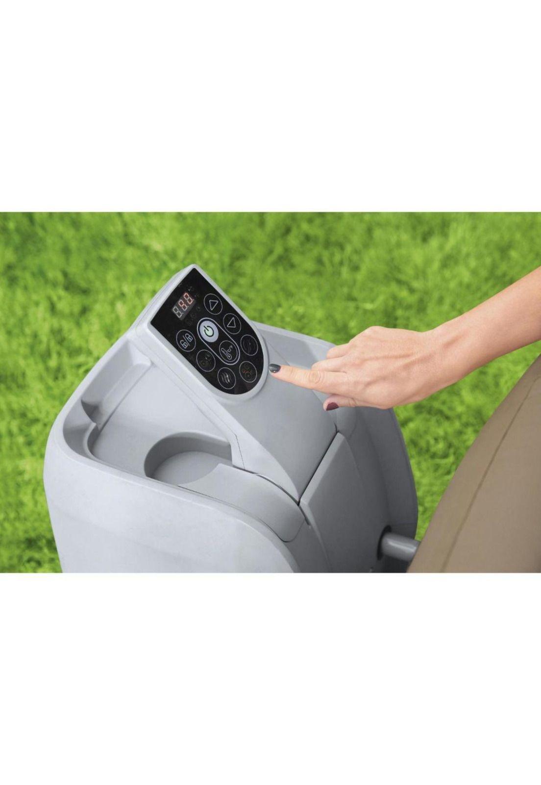 SPA JACUZZI INFLABLE BESTWAY PALM SPRING AIRJET 6 PERSONAS 196 x 71-4