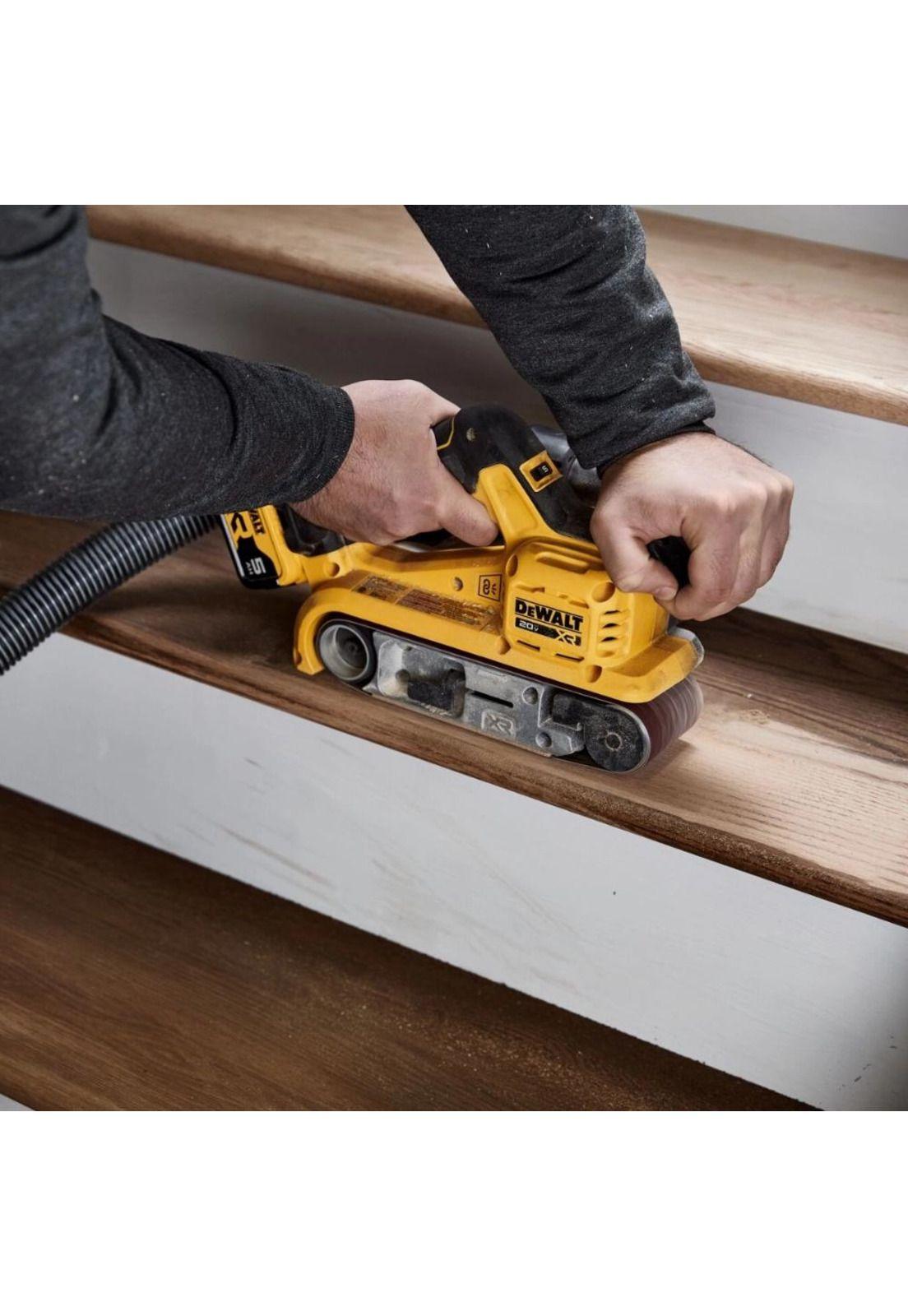 Lijadora De Banda 20v 3x21 Brushless Xr Dewalt Dcw220b-b3-8