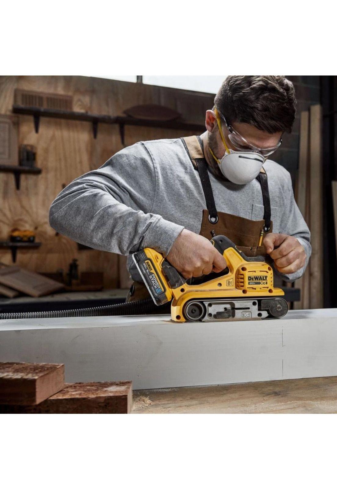 Lijadora De Banda 20v 3x21 Brushless Xr Dewalt Dcw220b-b3-9