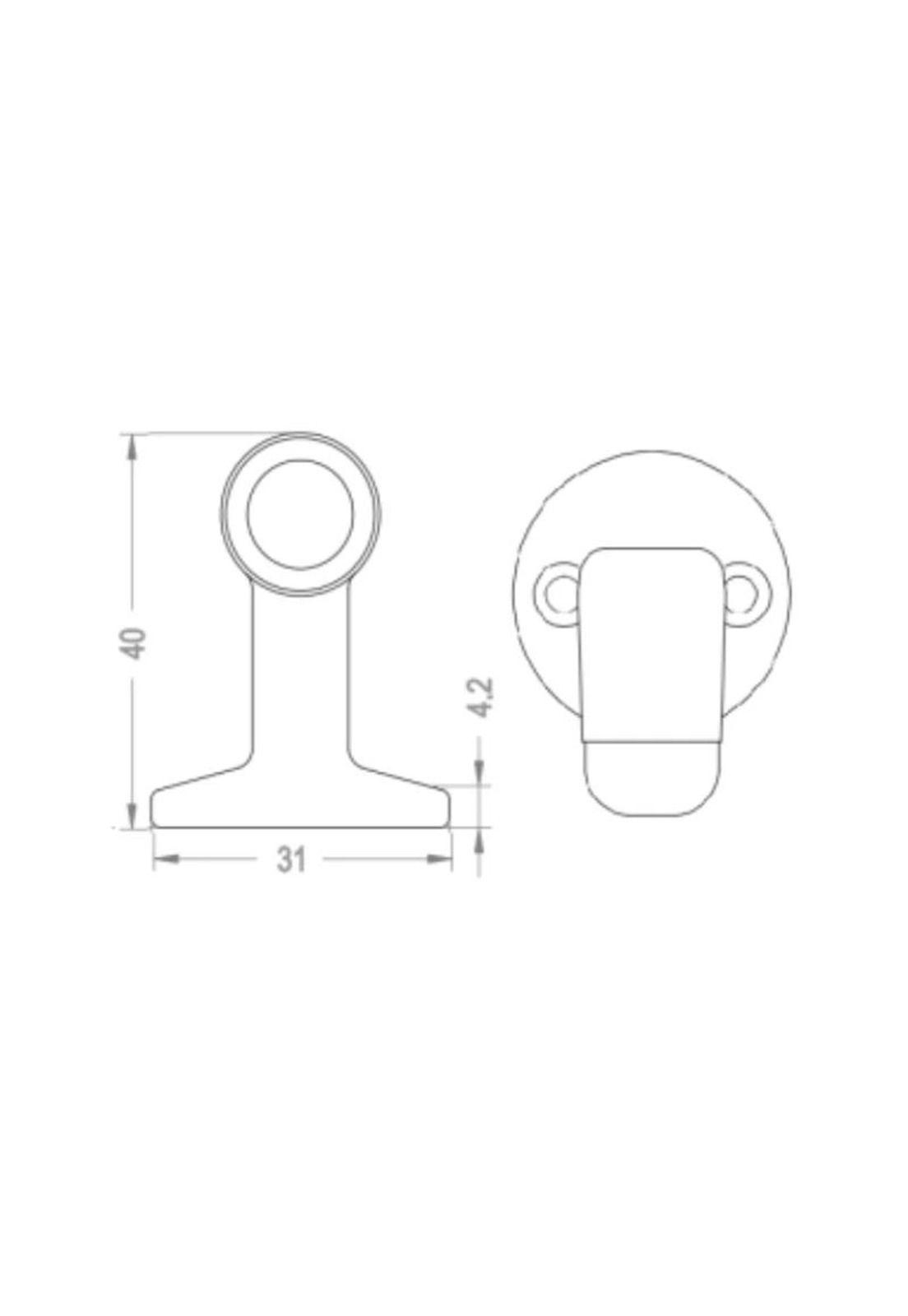 TOPE PUERTA POLI CURVO 701 BP-2