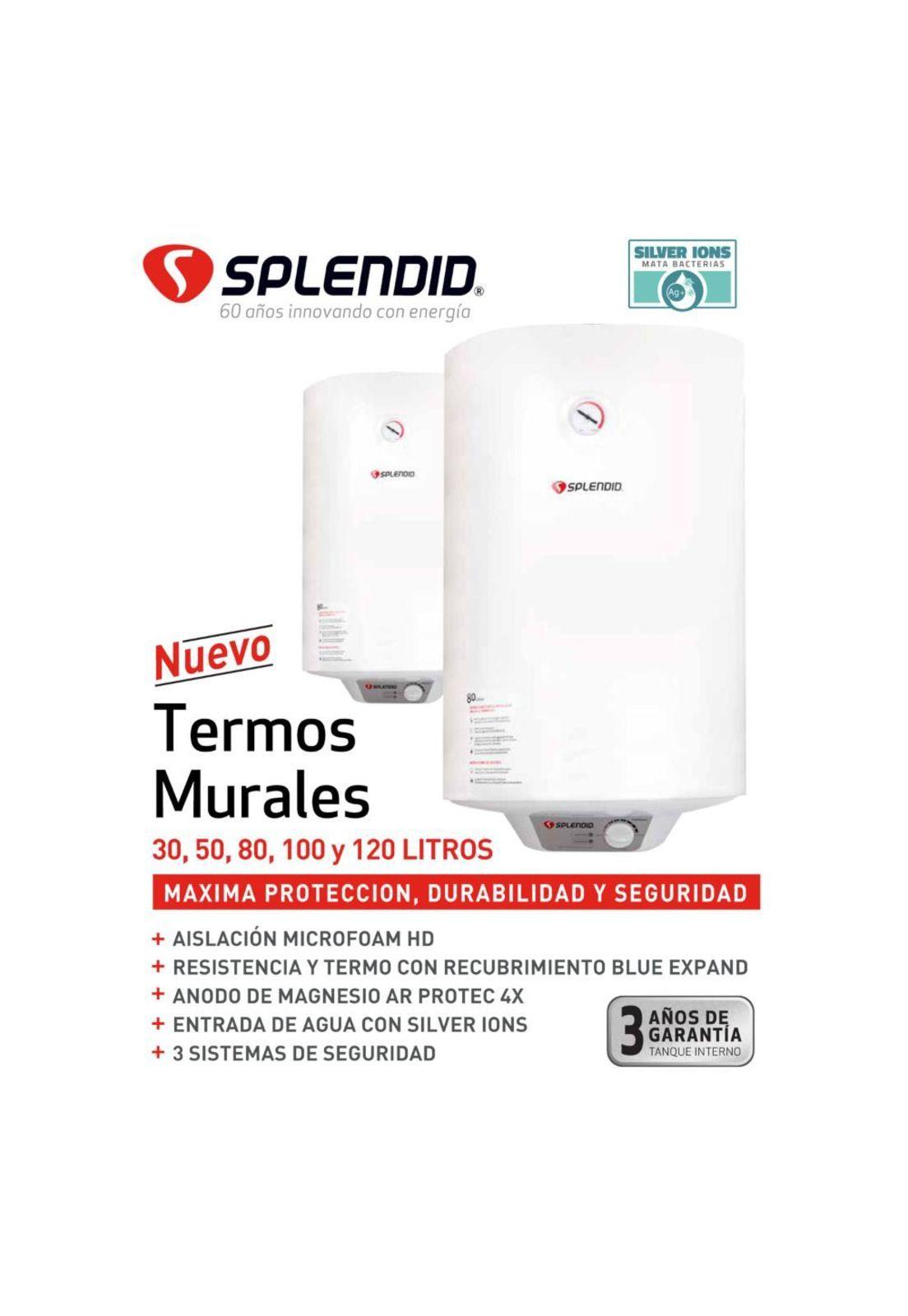 TERMO ELECTRICO COLGAR SPLENDID 120 LTS.-4
