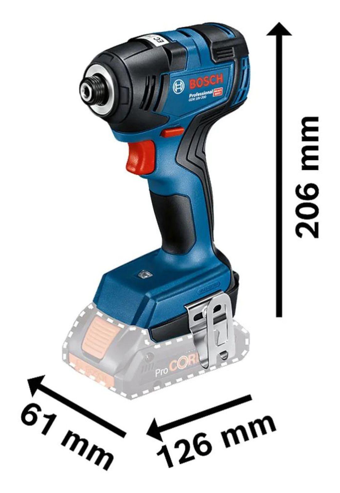 COMBOS BOSCH GSB 185+GDR 18V+GWS 18V+4B+1C+B-2