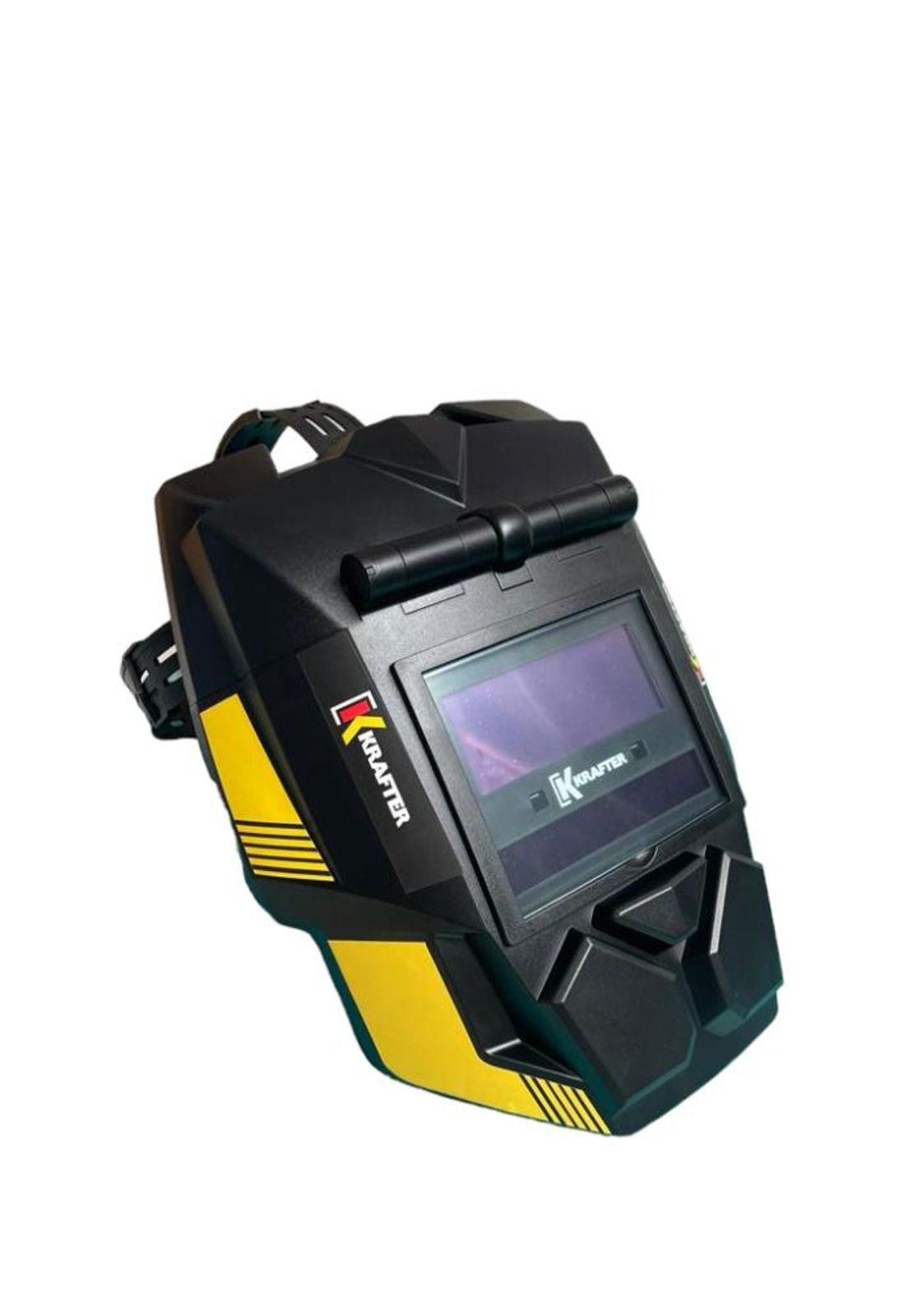Kit Soldadora Krafter Megatex-120 Flux + Mascara Soldar + Alambre mig-8
