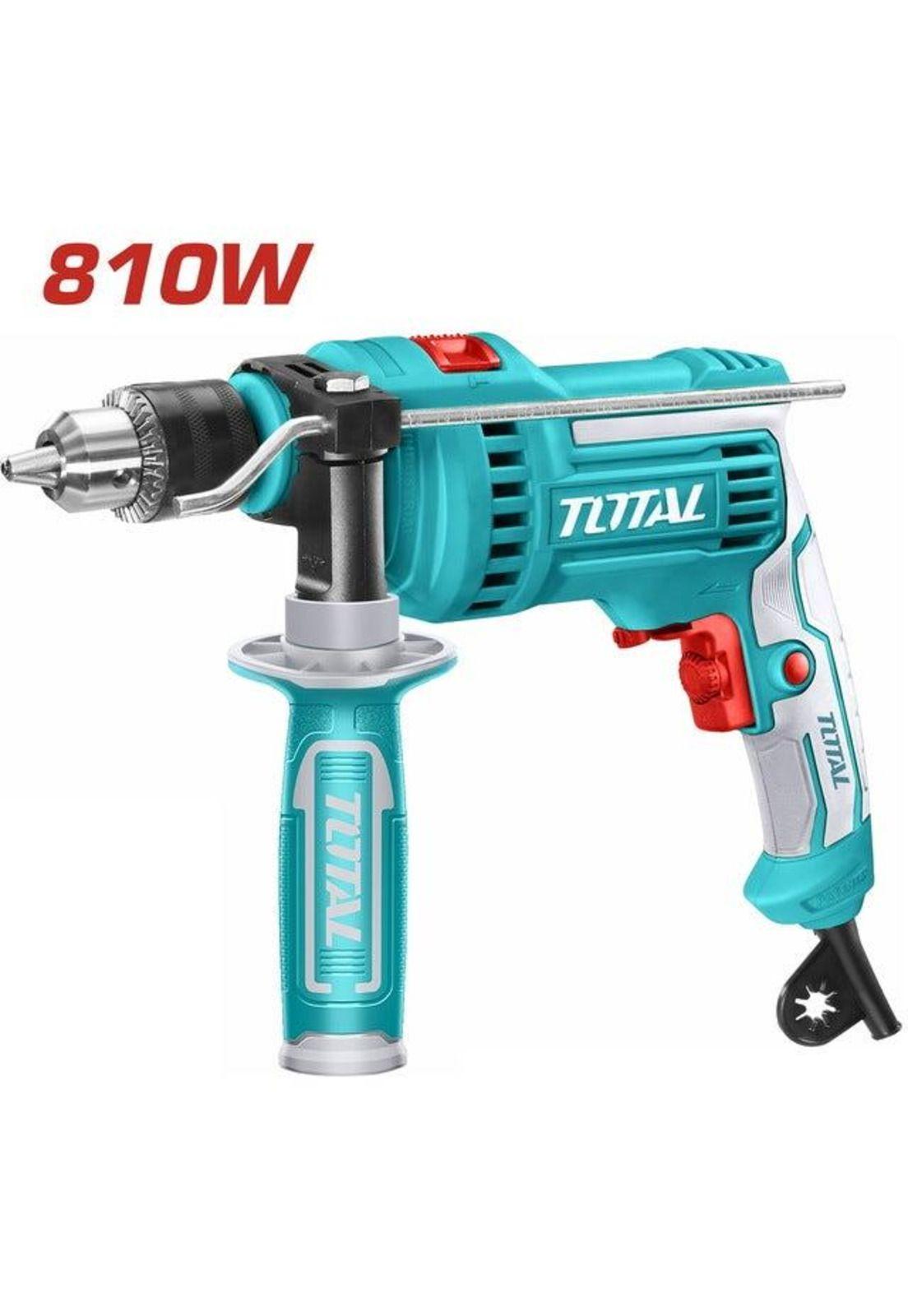 TALADRO PERCUTOR 13MM 810W TOTAL TG1081316-1