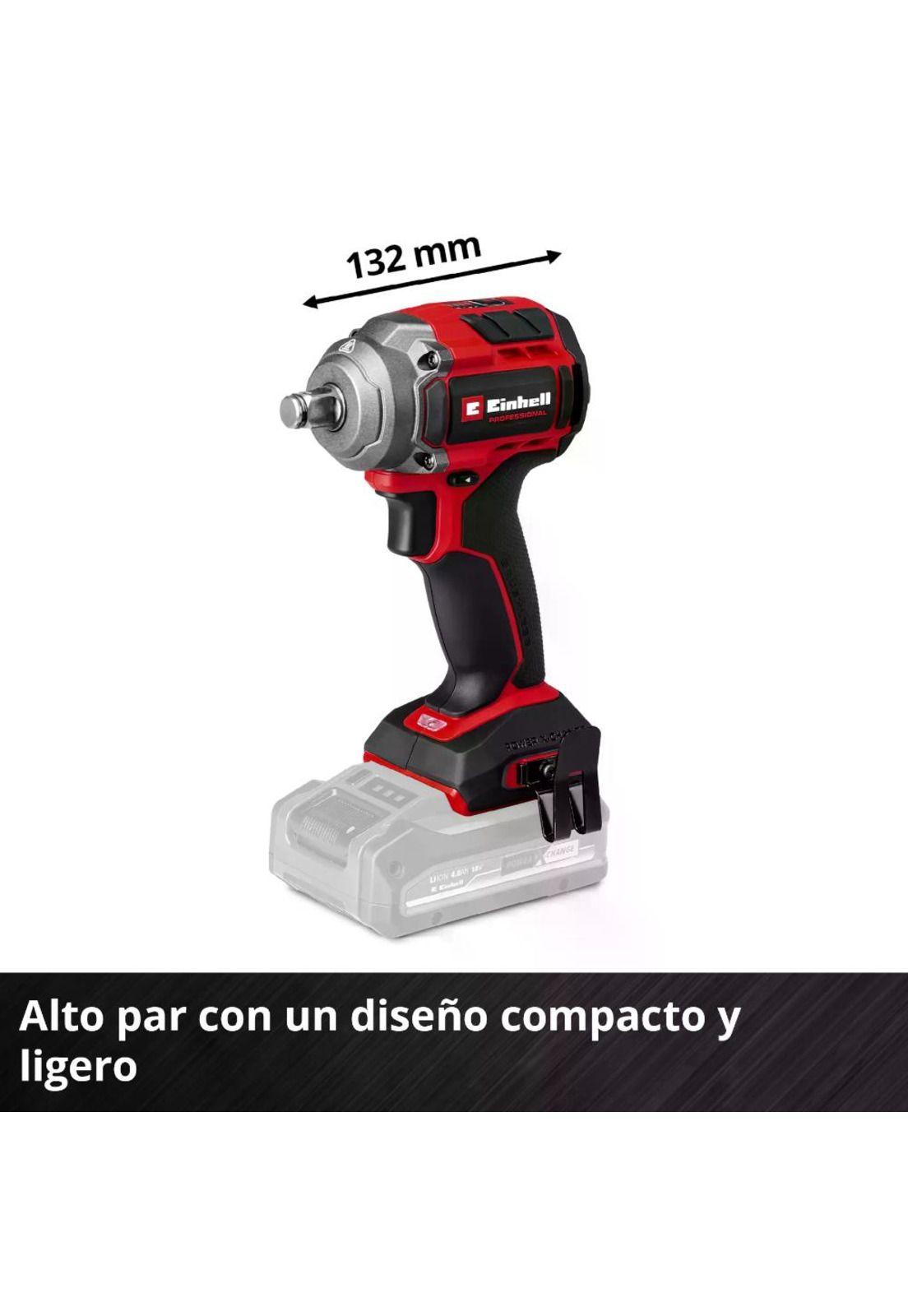 Llave impacto Einhell TP-CW 18/350 18V S/B-C-3