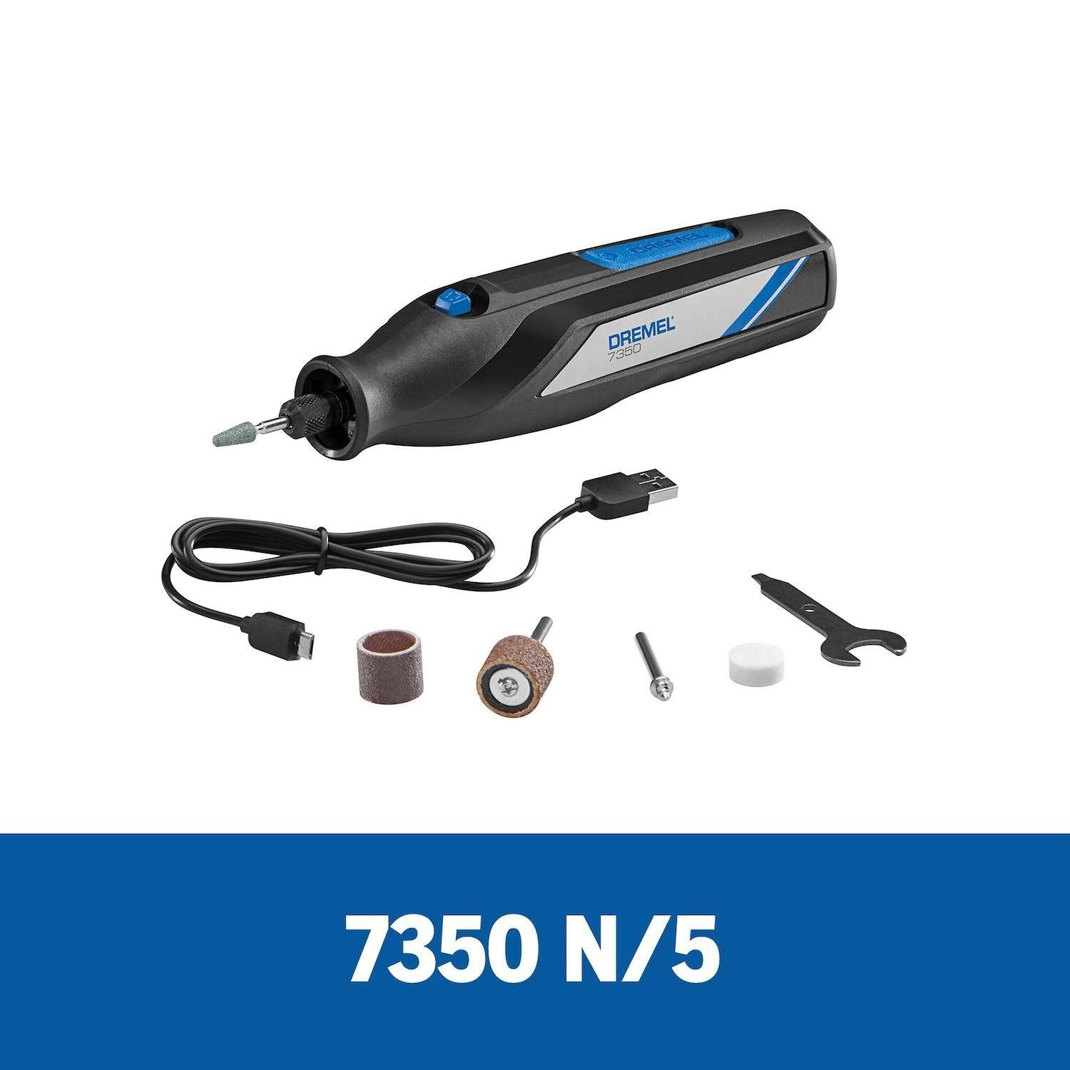 HERRAMIENTA MULTIPROPOSITO DREMEL 7350 12000 RPM  RECARGABLE-4