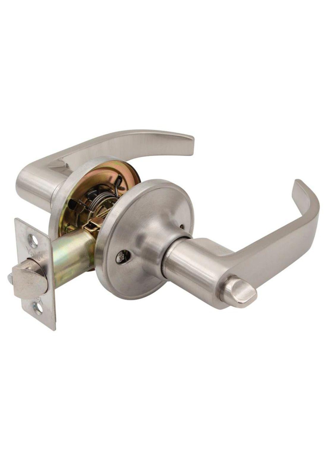 CERRADURA YALE TUBULAR Y815 OFICINA/DORMITORIO NIQUEL SATINADO(125611)-0