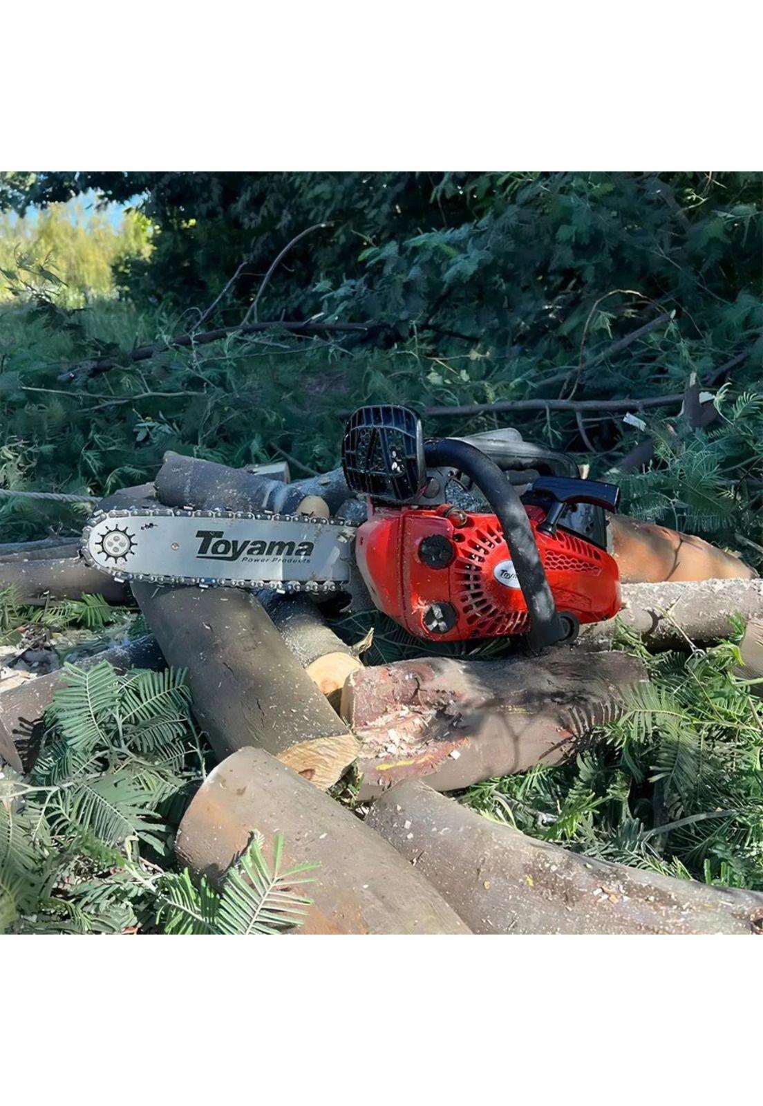 MOTOSIERRA TOYAMA 12" 2T 25.4CC 1.14HP TCS25X-12TSN-GII-2