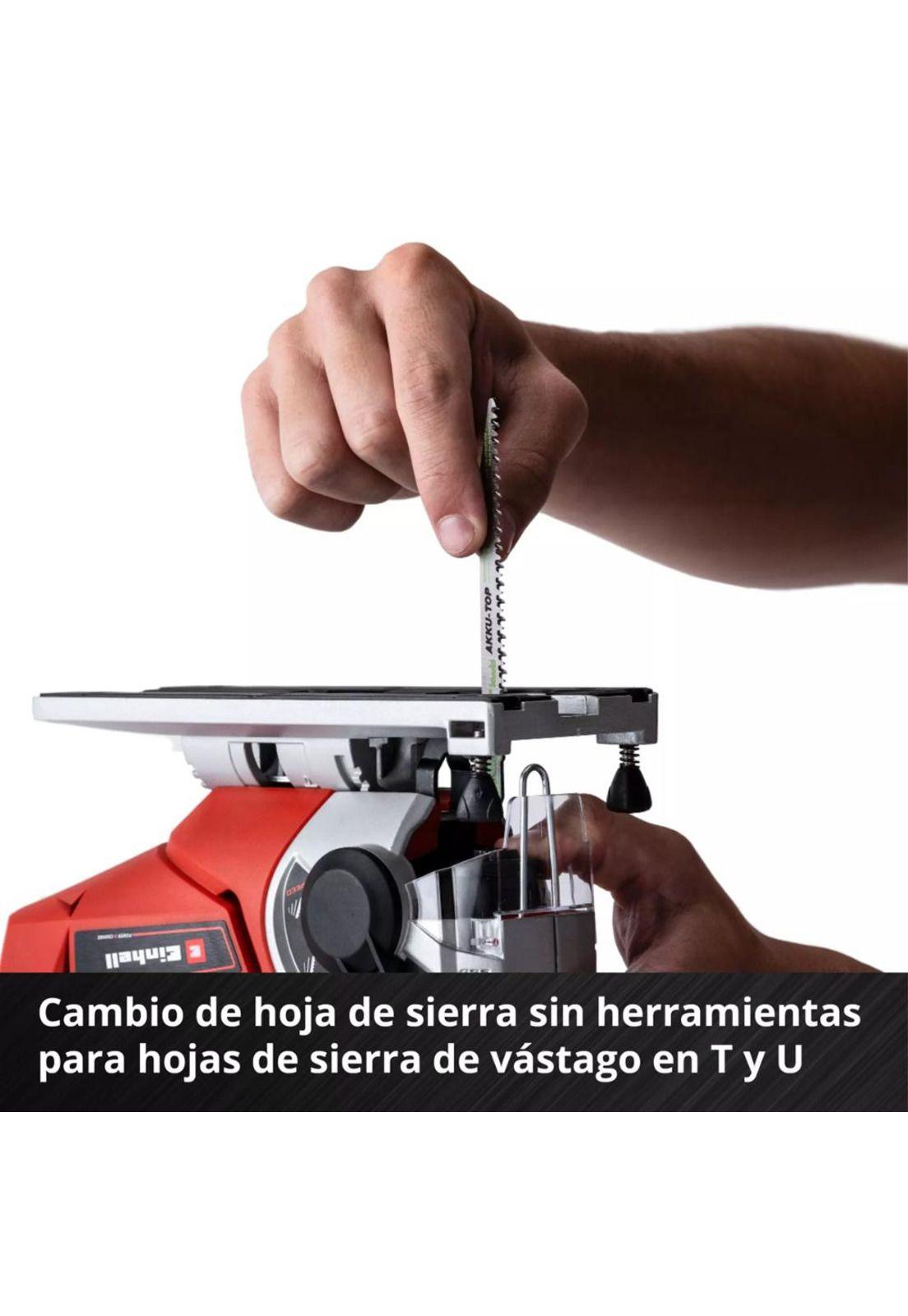 SIERRA CALADORA INALAMBRICA EINHELL TE-JS 18- SOLO-5