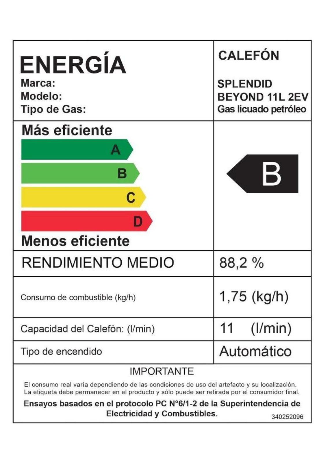 CALEFON SPLENDID MASTER G.N 11LT ION.-2