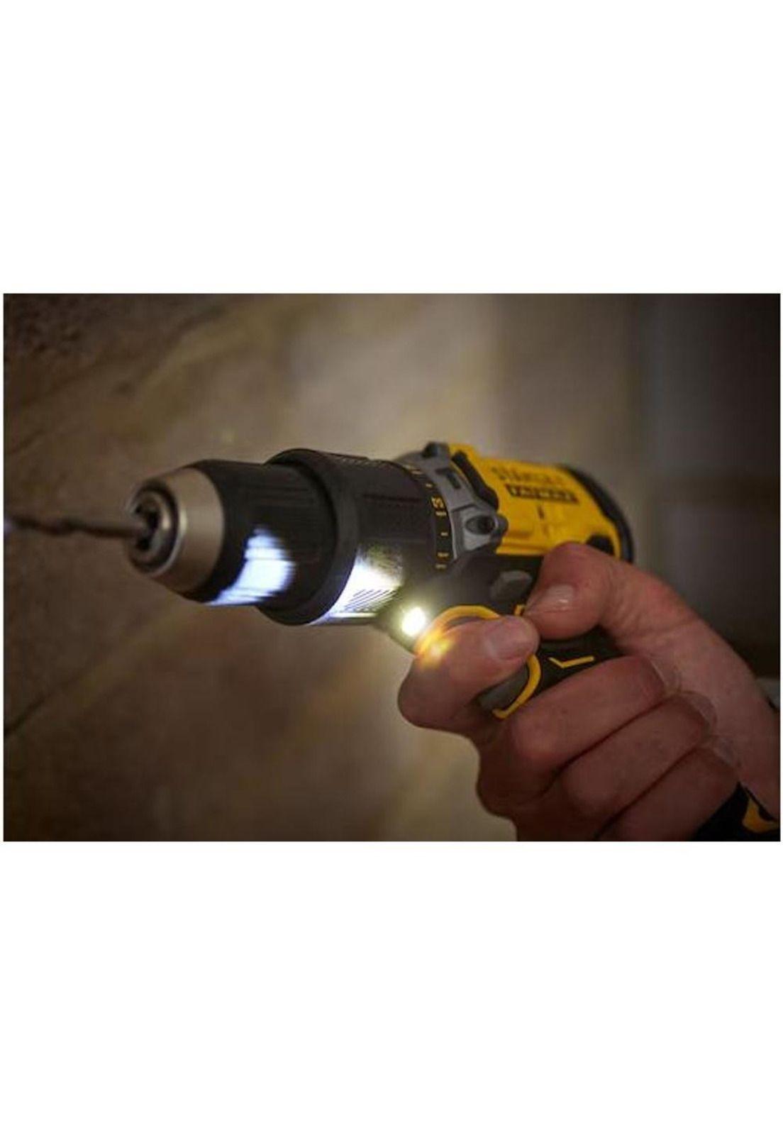 TALADRO PER.20V 13MM STANLEY+2B 2A+C+MAL SBD715D2K-1