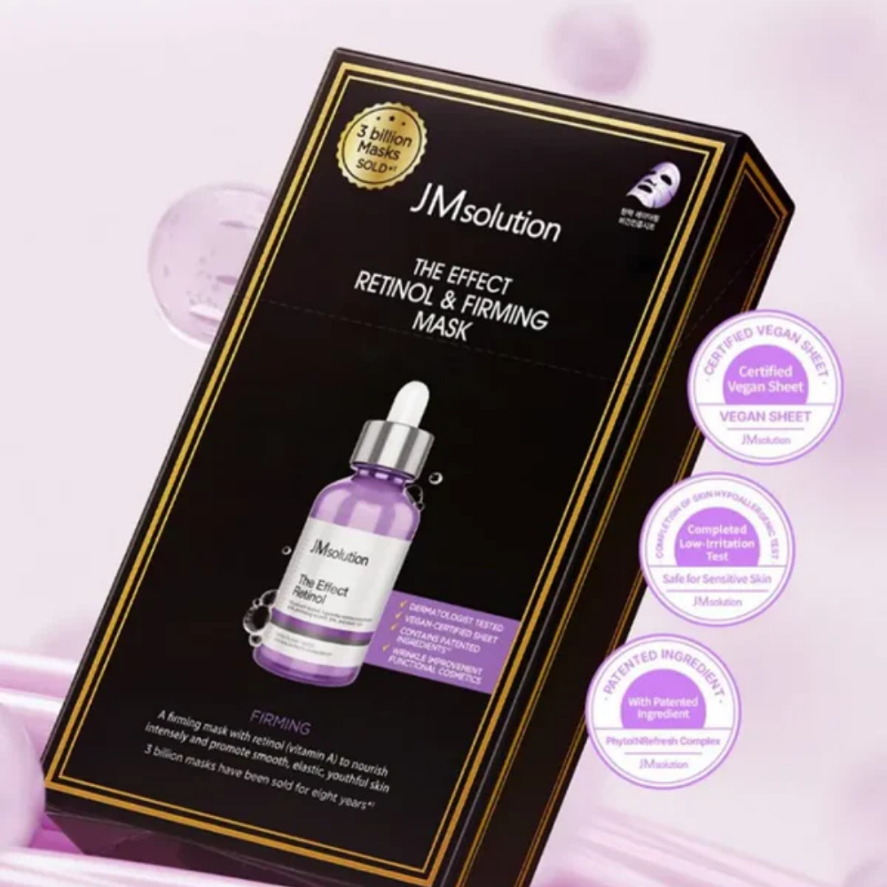 JMsolution The Effect Retinol Firming Mask 10u-3