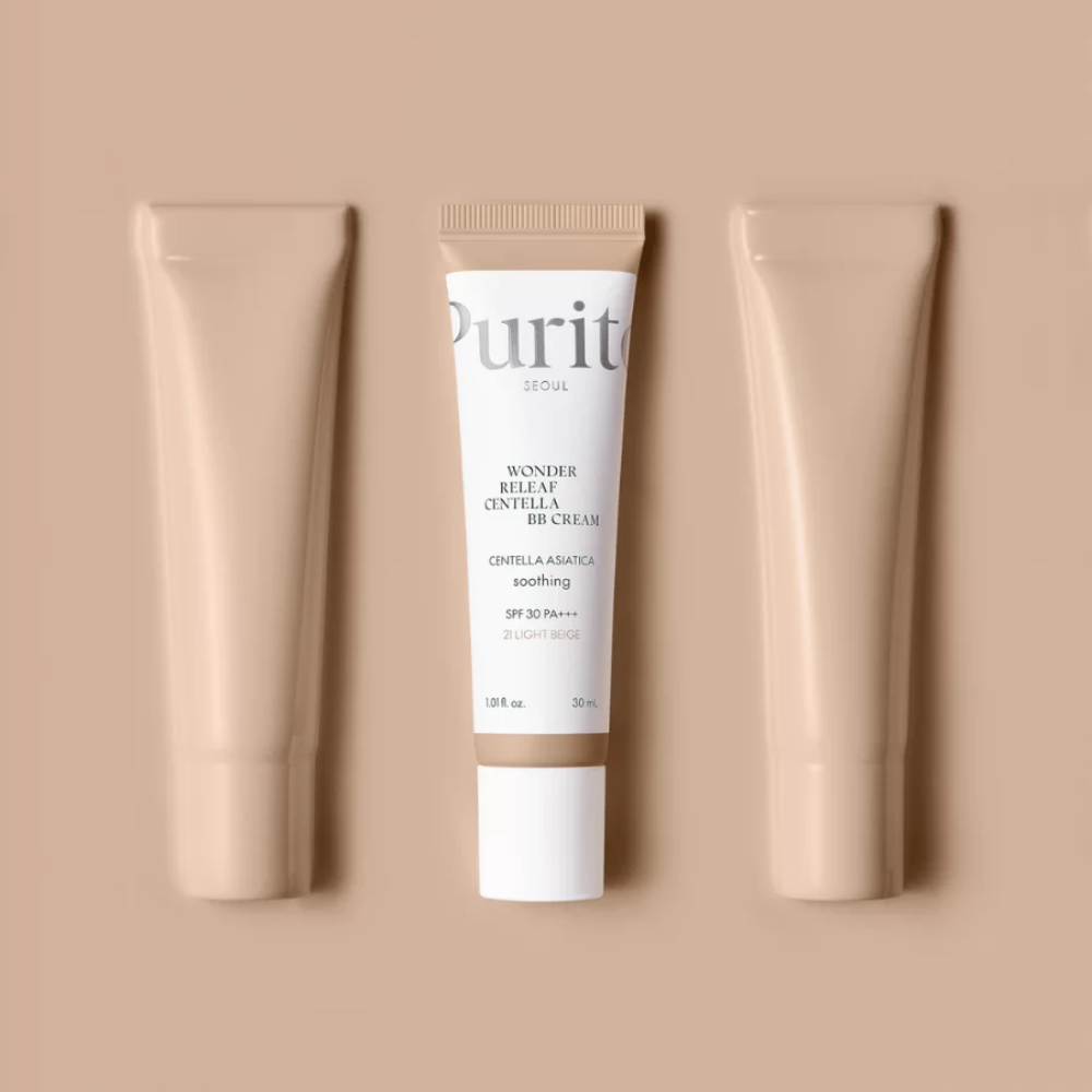 Purito Wonder Releaf Centella BB Cream 21 Light Beige-2