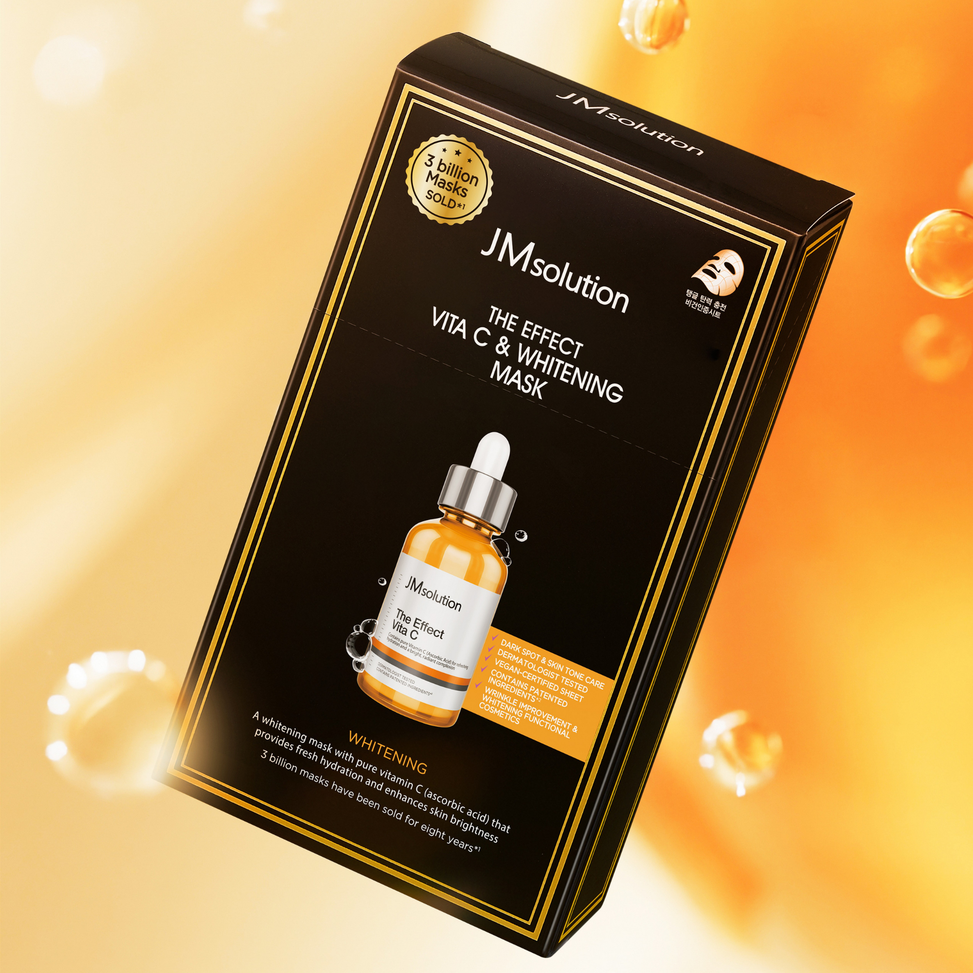 JMsolution The Effect Vita C Whitening Mask 10u-3