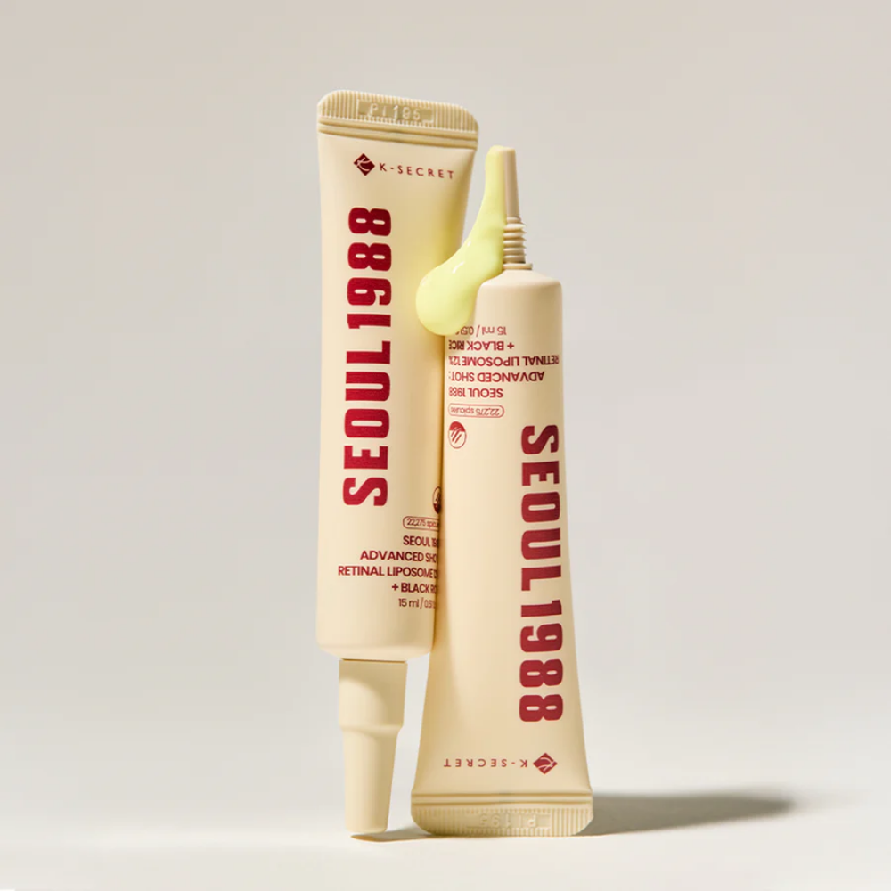 K SECRET SEOUL 1988 Advanced Shot Retinal Liposome 12 Black Rice 15ml-4