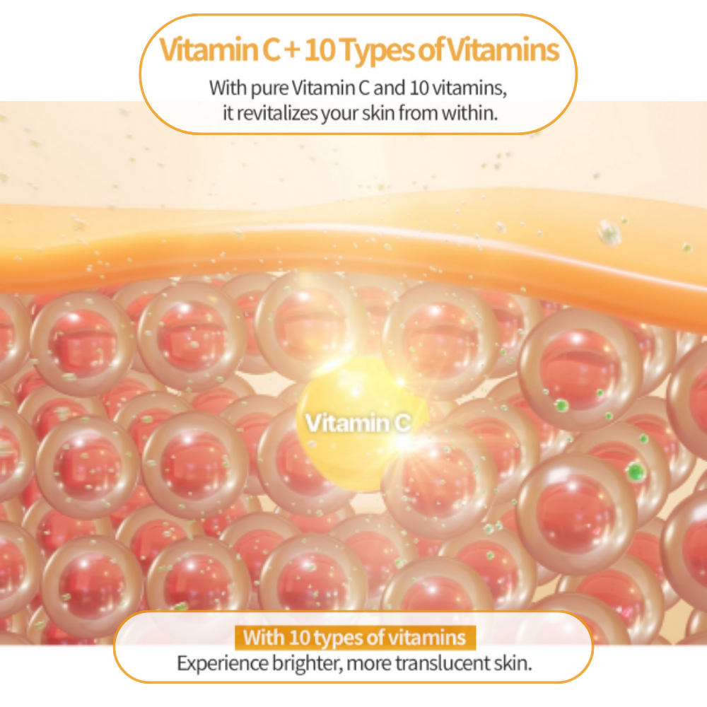 JMsolution The Effect Vita C Whitening Mask 1ea-2