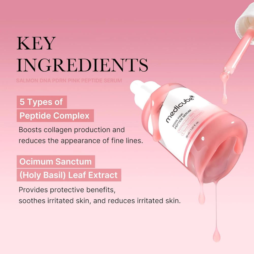 Medicube PDRN Pink Peptide Serum 30ml-2