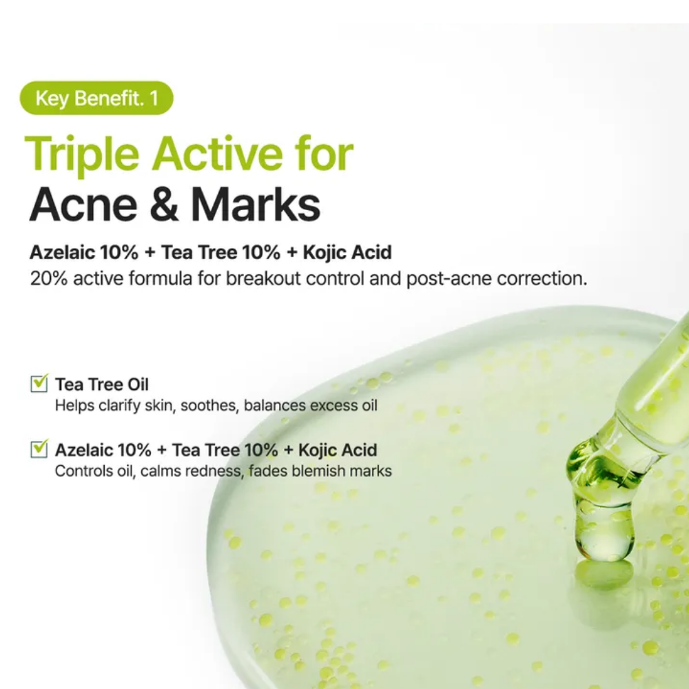 Purito Azelaic Acid 10 Kojic Tea Tree Serum 30ml-3