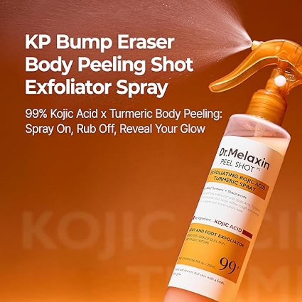 Dr Melaxin Peel Shot Exfoliating Kojic Acid Tumeric Spray 200ml-3