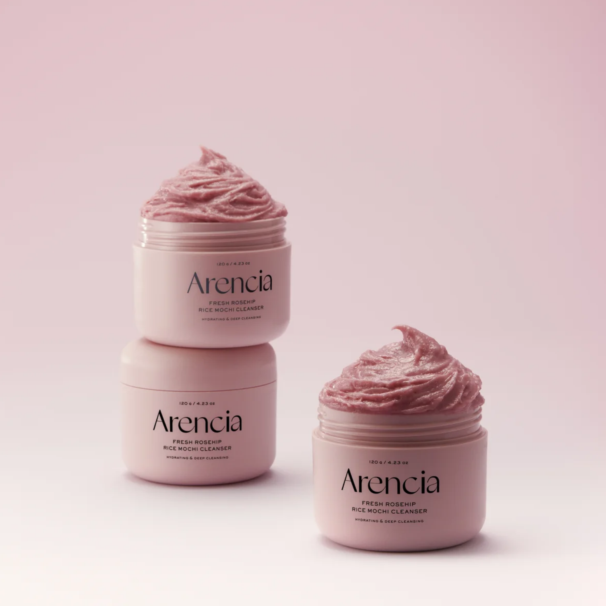 [Arencia] Fresh Rosehip Rice Mochi Cleanser 120g-1