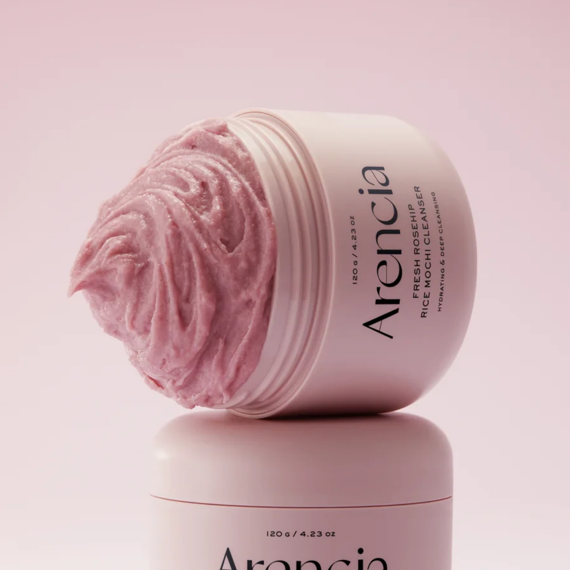 [Arencia] Fresh Rosehip Rice Mochi Cleanser 120g-2
