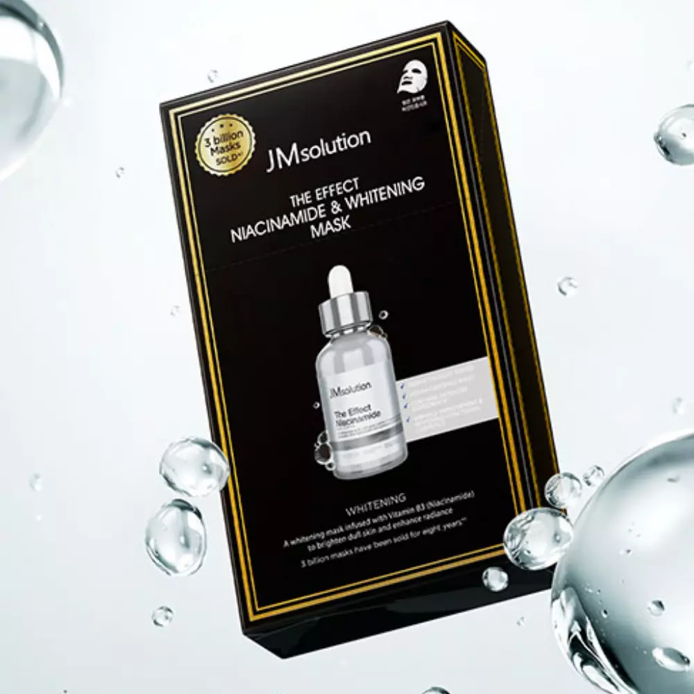 JMsolution The Effect Niacinamide Whitening Mask 10u-2