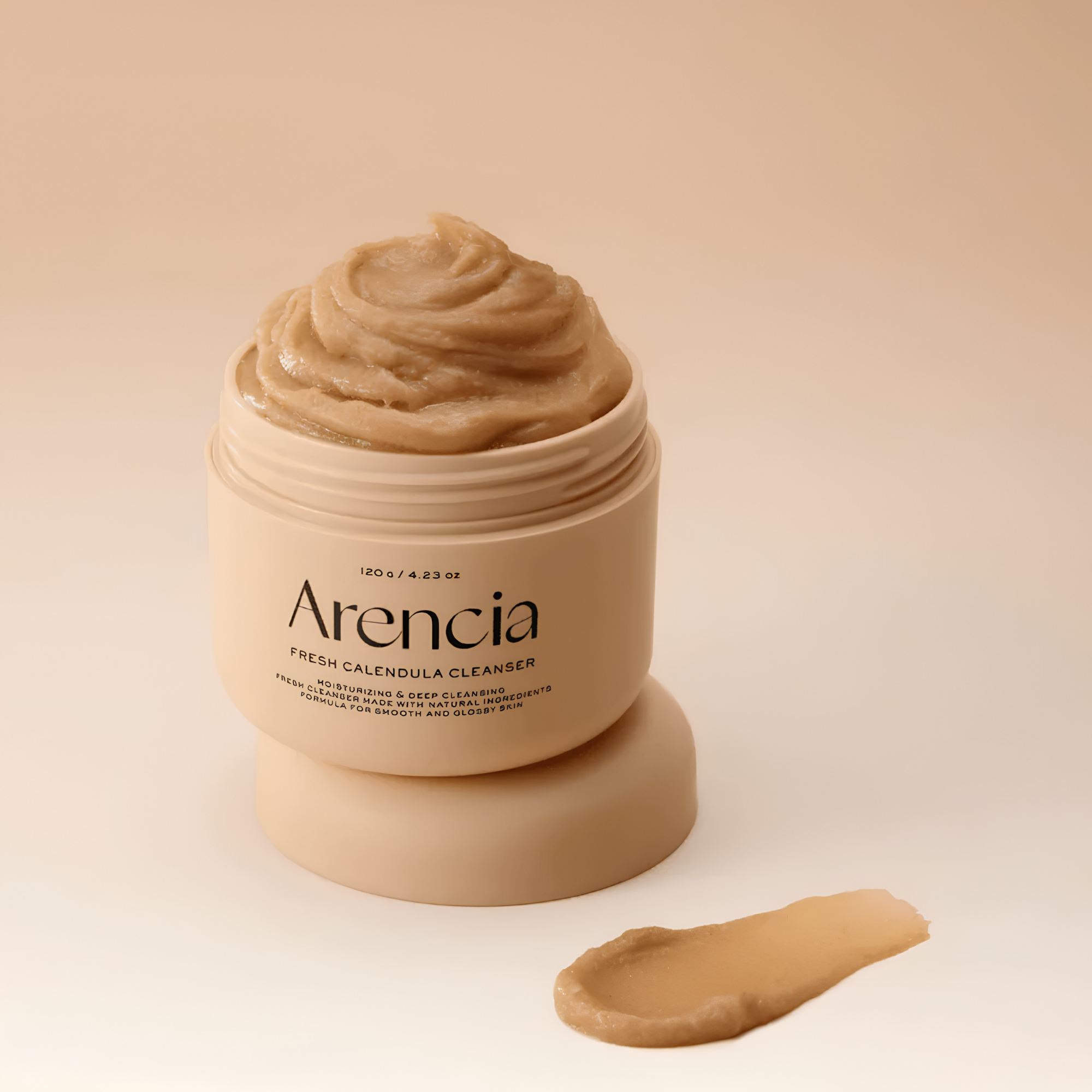 [Arencia] Calendula Rice Mochi Cleanser 120g-2