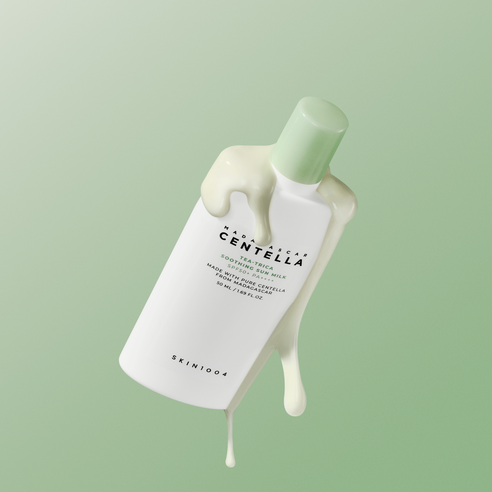 [SKIN1004] Madagascar Centella Tea-Trica Soothing Sun Milk 50ml-4