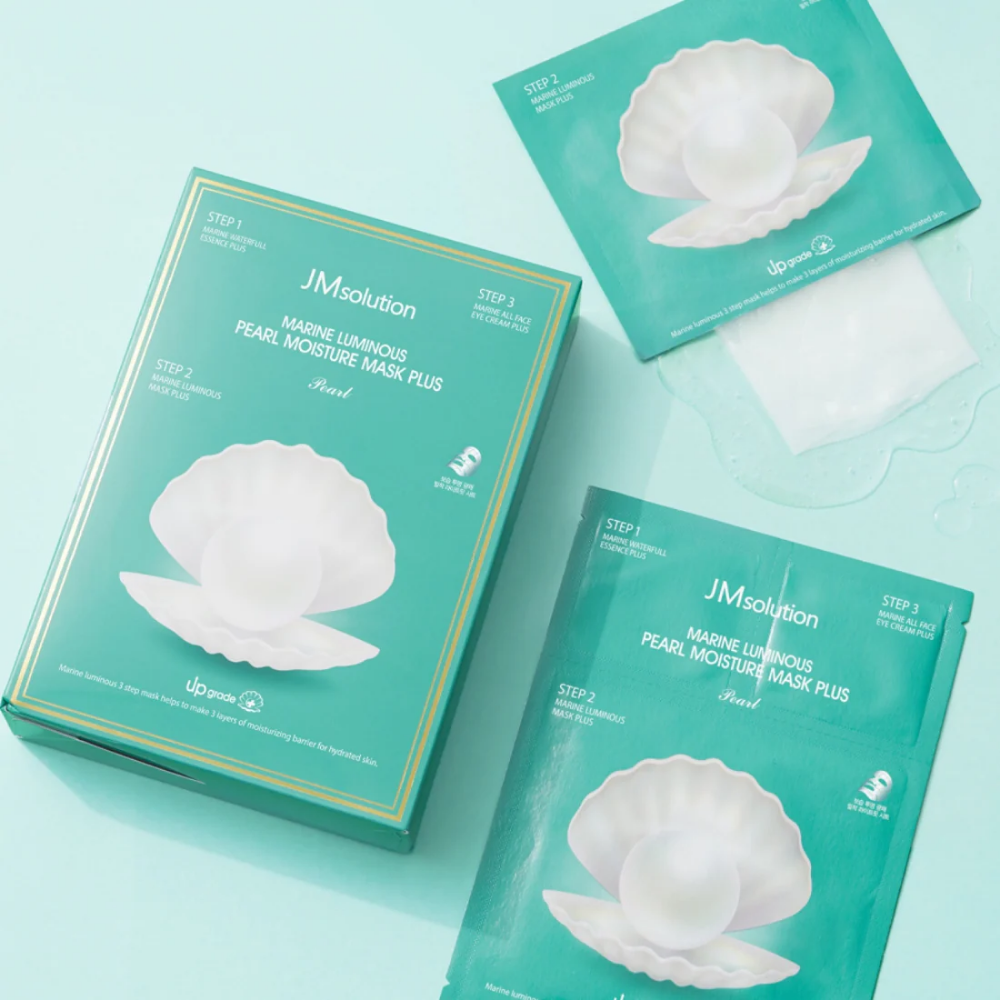 JMsolution Marine Luminous Pearl Moisture Mask Plus 3 en 1-2