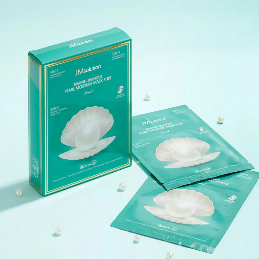 JMsolution Marine Luminous Pearl Moisture Mask Plus 3 en 1-3