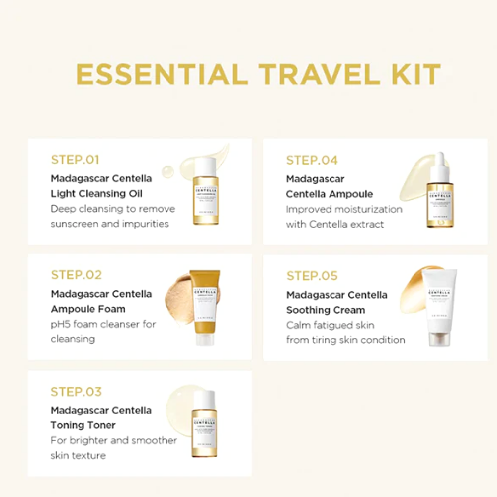 [SKIN1004] Madagascar Centella Travel Kit-4