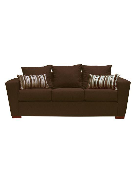 Sofa Anne 3 Cuerpos Brown-1