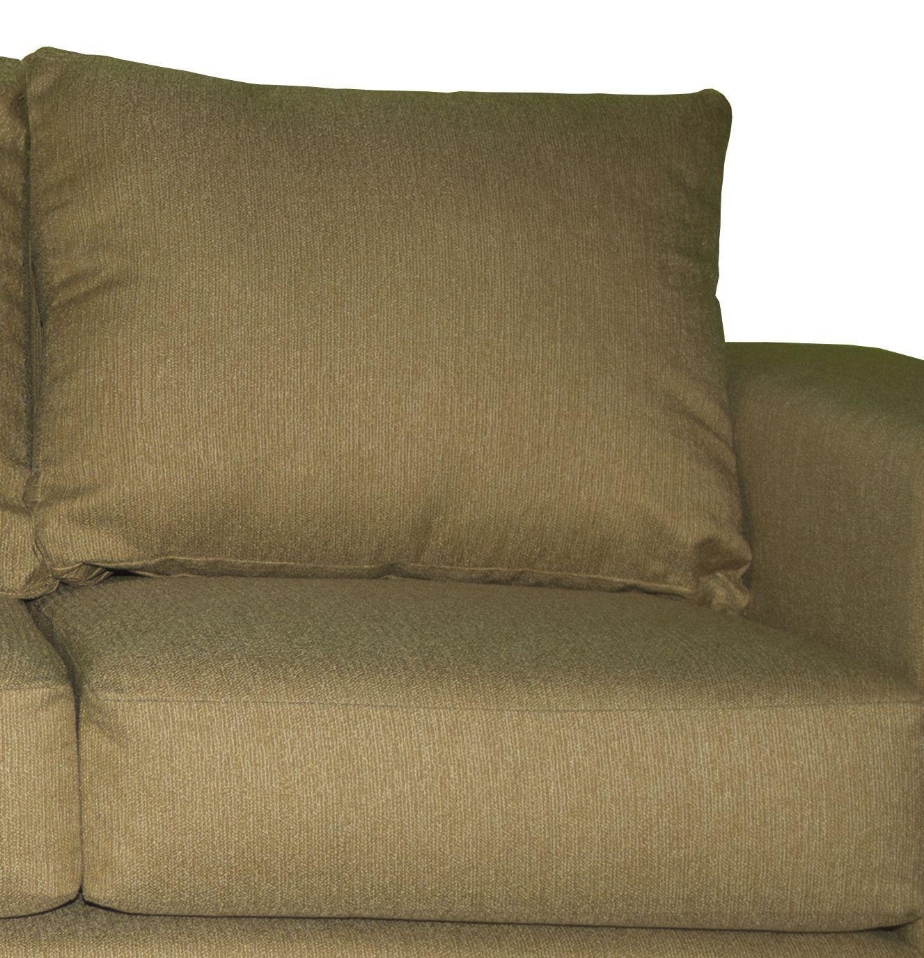 Sofa Cedric 3 Cuerpos + 2 Pouf Beige -4