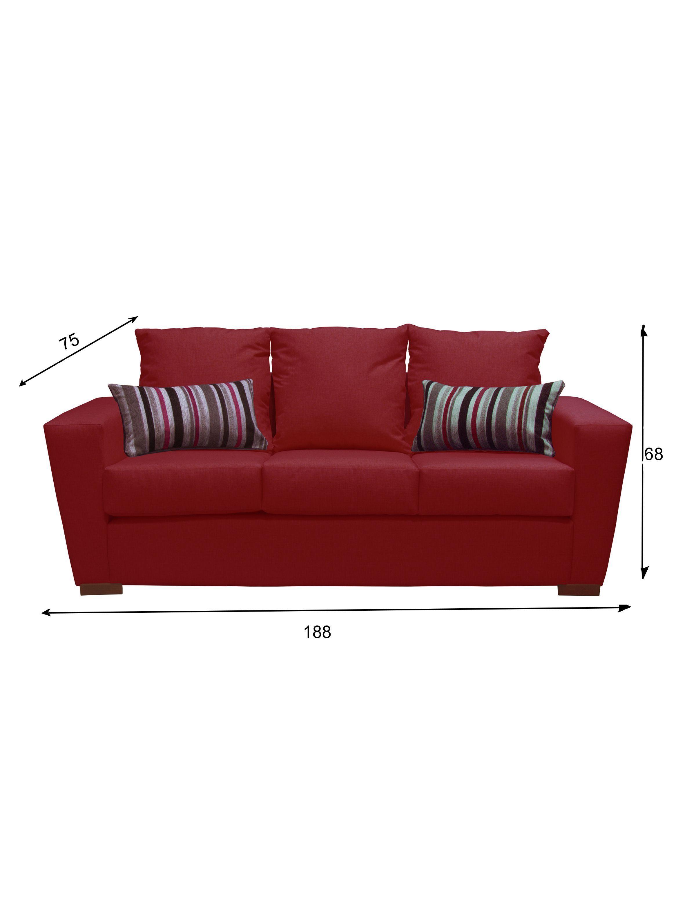 Sofa Anne 3 Cuerpos Berry-2