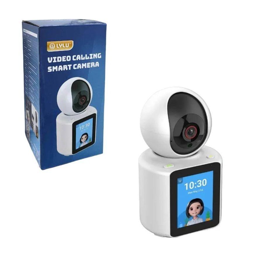 Camara Seguridad Con Pantalla Wifi Videollamada Monitoreo-2