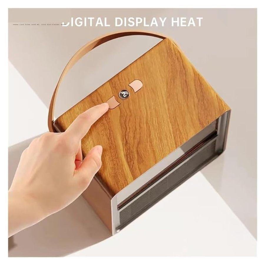 Calentador Eléctrico Portátil Chimenea Calefactor De Mesa 3d-1