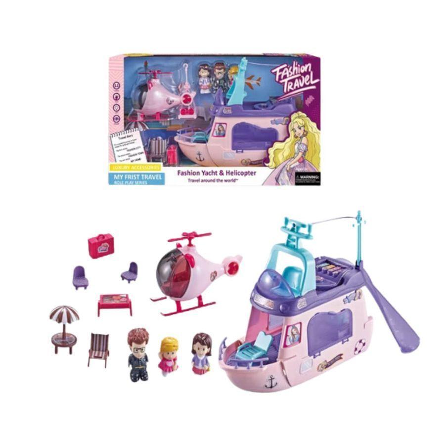 Set Muñecas Crucero Yate Boutique Travel Fashion Infantil-3