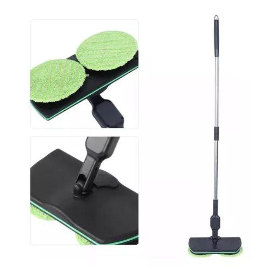 Mopa Fregona Recargable Giratoria Pulidora Inalambrica-4