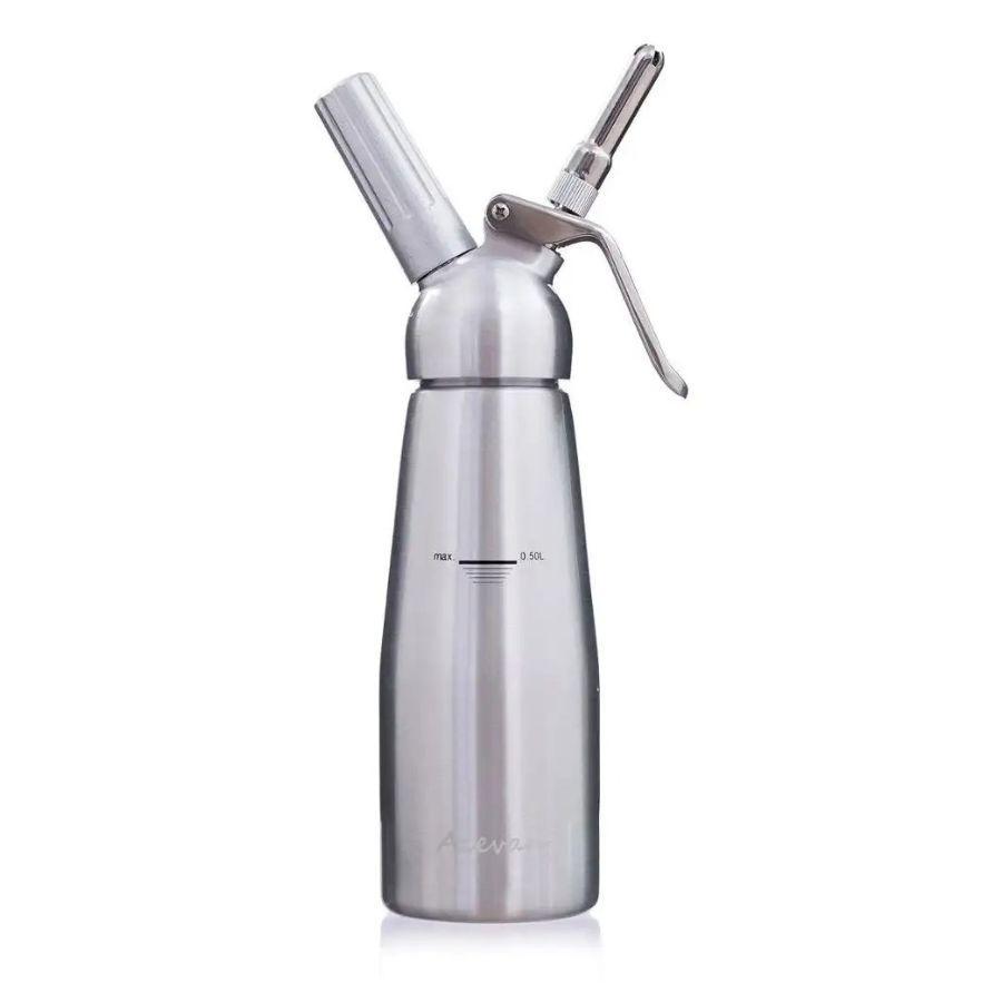 Sifón Crema Batida Dispensador Chantilly De Acero Inox 500ml-0