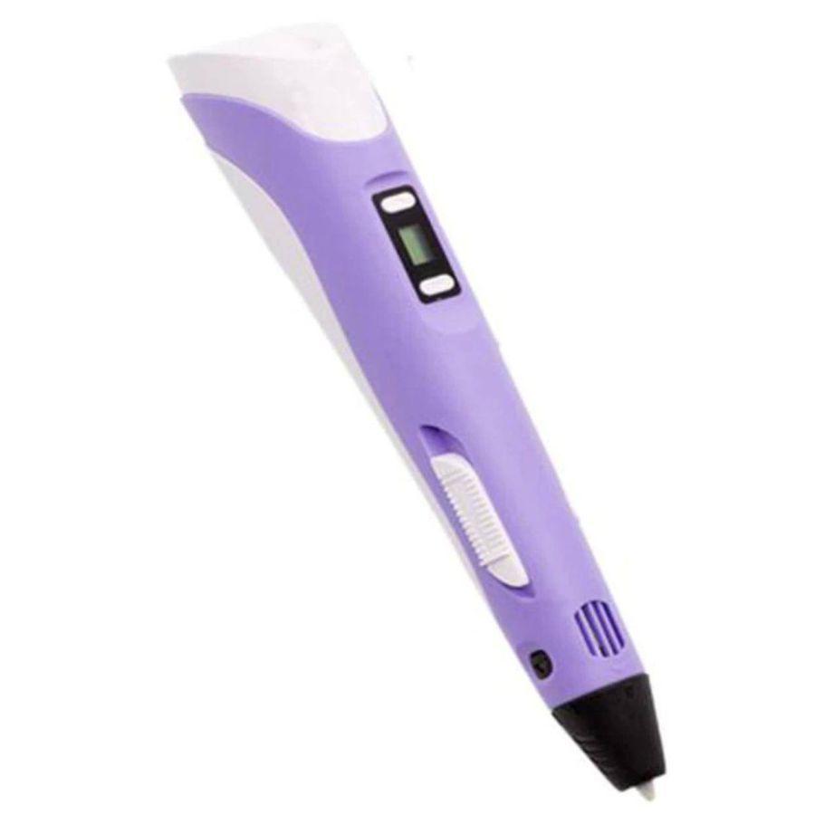 Lapiz Impresora 3D Morado con 3 Filamentos-0