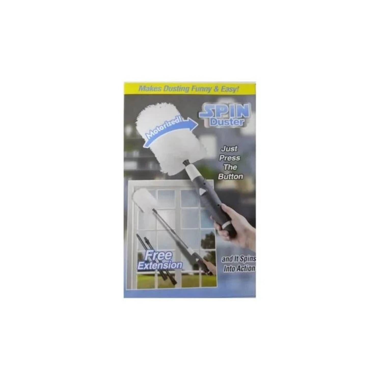 Cepillo Plumero De Plumas Giratorio Retráctil Eléctrico 360°-3