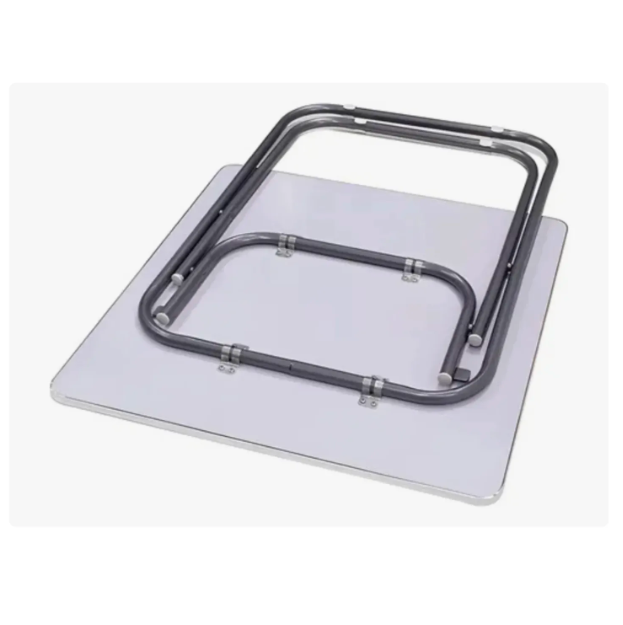 Mesa Plegable Portatil Multifuncional Cuadrada 80x80cm Marr n-3